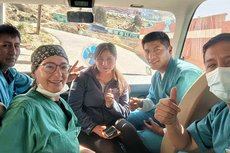 Klinik Vincentinum Augsburg Artemedstiftung Bolivien Team