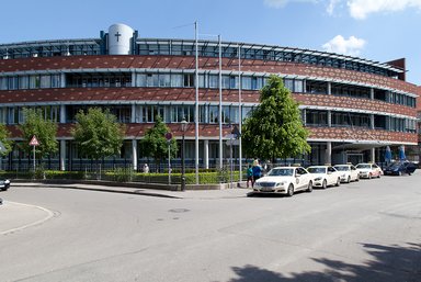 Frontansicht Klinik Vincentinum Augsburg