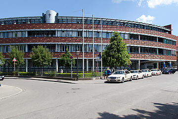Frontansicht Klinik Vincentinum Augsburg