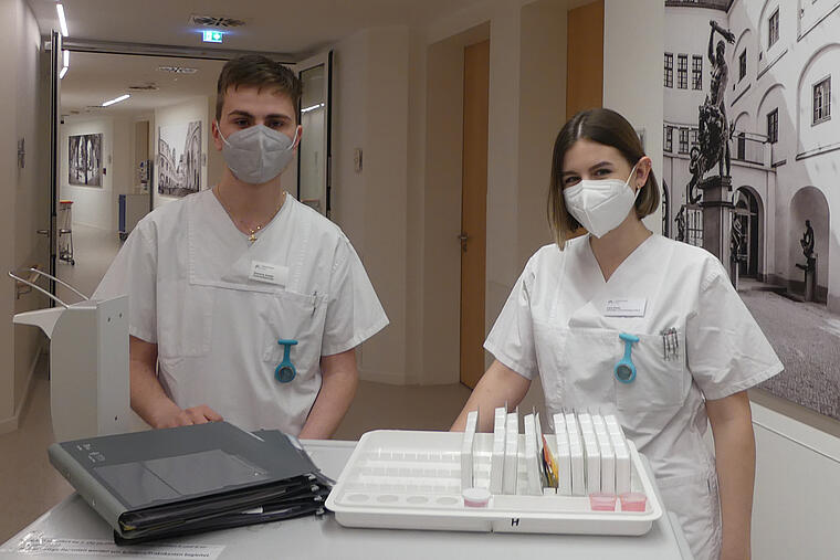 Klinik Vincentinum Augsburg Auszubildende Pflegefachfrau Pfelgefachmann